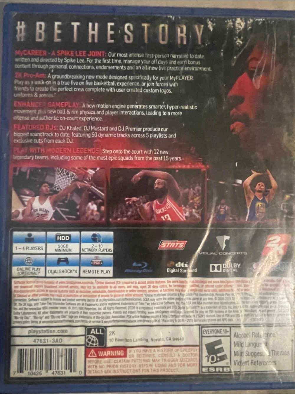 Sony PS4 NBA 2K16 Video Game